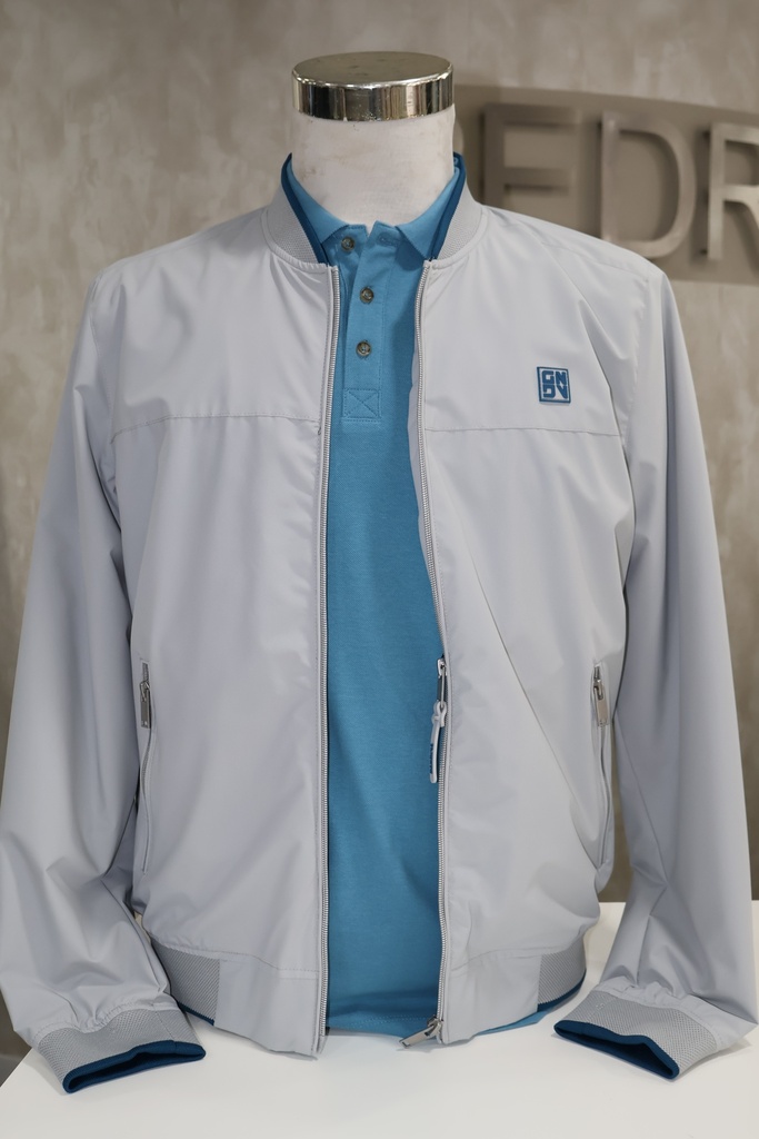 Conjunto de Blusão Bomber Casual e Polo