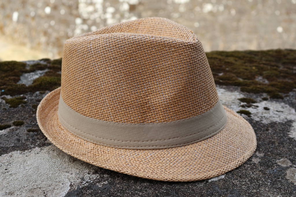 Chapéu Fedora Tom Areia
