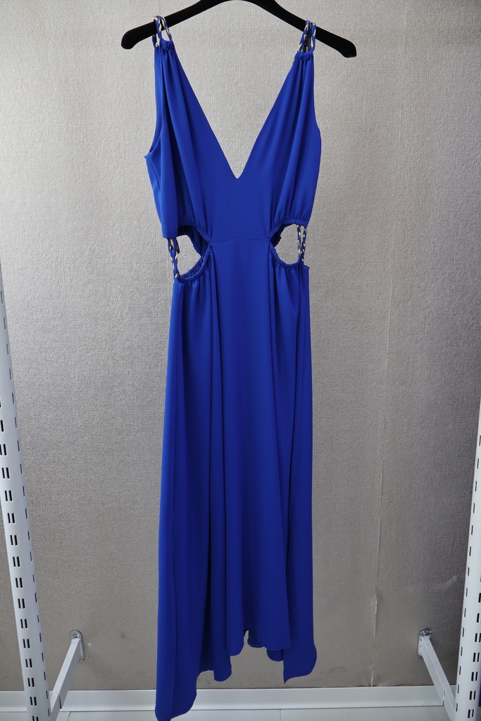 Vestido Longo Blue Goddess