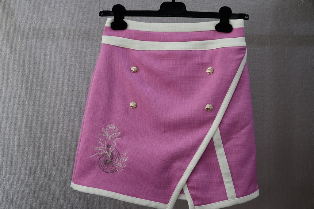 Saia Calção Pink Sailor
