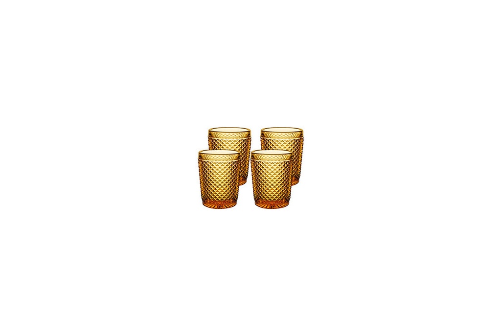 Pack c/ 4 Copos Baixos Ambar