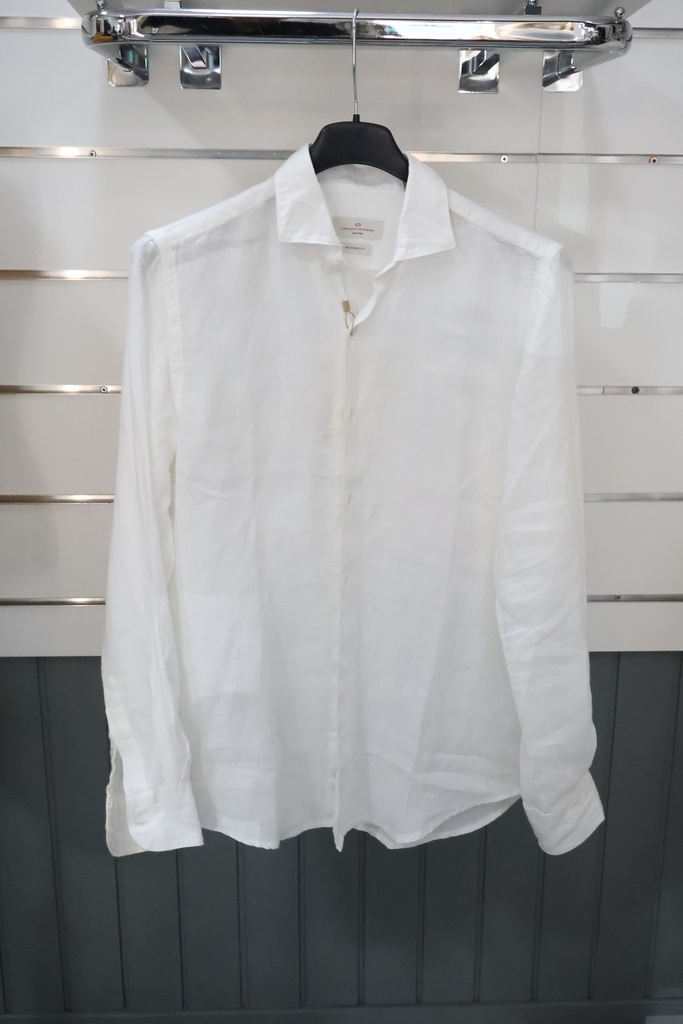 Camisa Branca de Manga Comprida