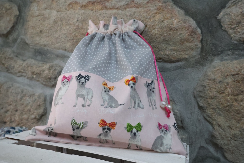 Bolsa de Tecido Artesanal