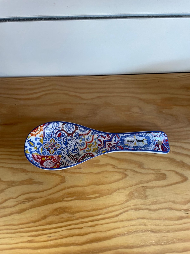 Descanso de Colher em Cerâmica Pintado à Mão - Valença