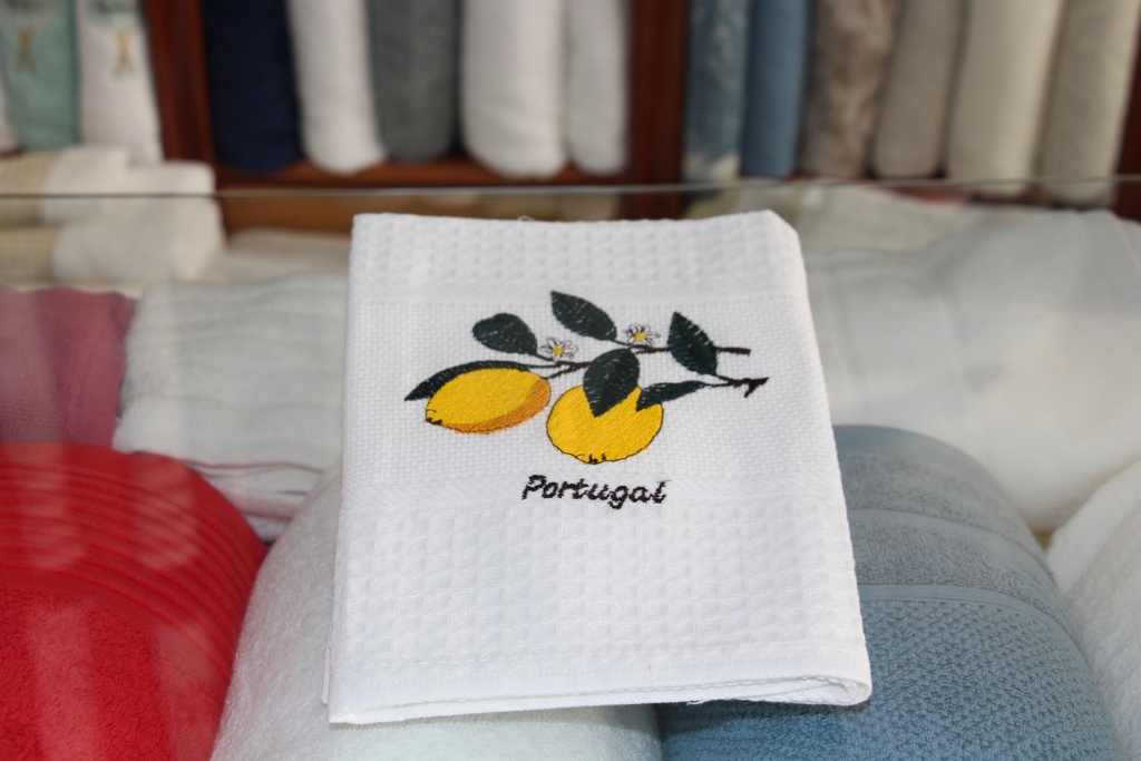 Pano de Cozinha Bordado