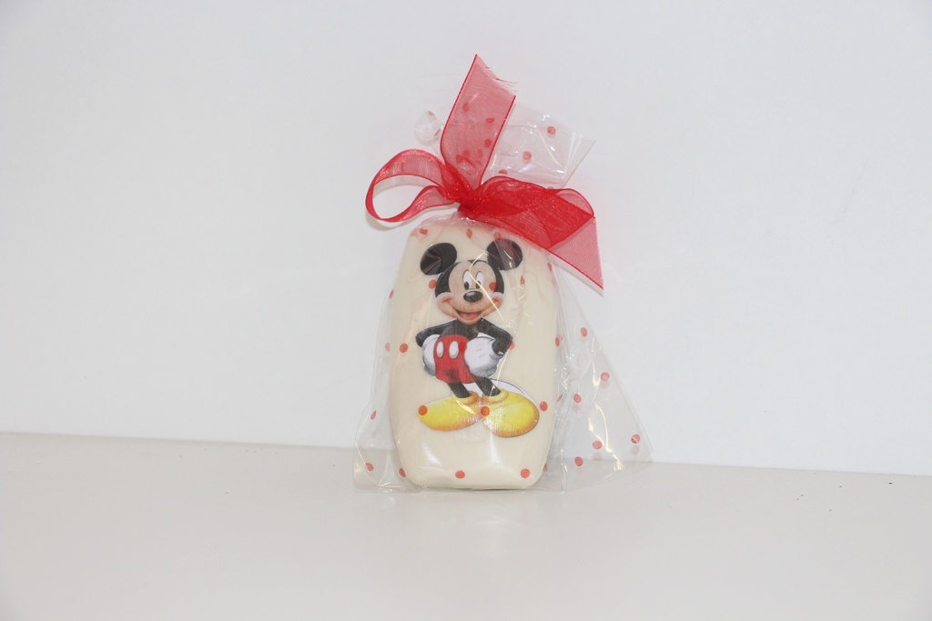 Sabonete Decorado com Ilustração do Rato Mickey