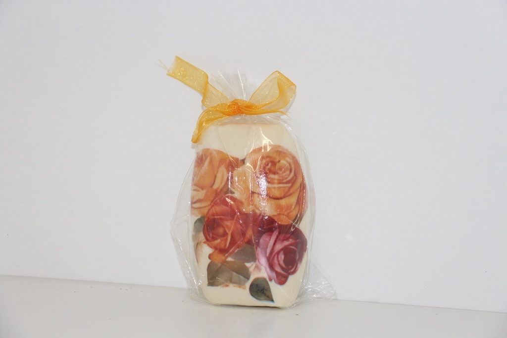 Sabonete Decorativo com Bouquet de Rosas