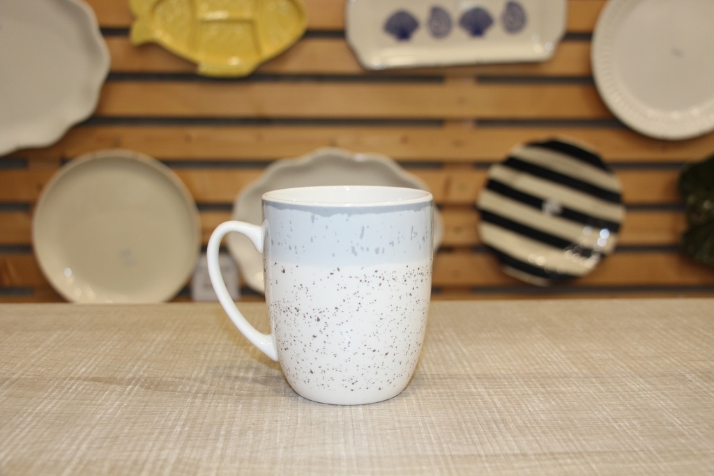 Caneca de Porcelana - "Salpicada"