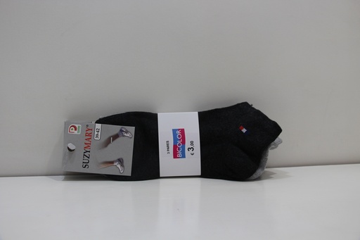 Pack 3 Pares de Meias Invisíveis Suzy Mary® – Edição Bicolor