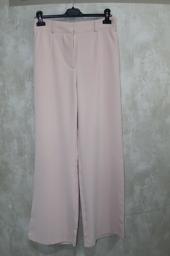 Calças Pantalona de Alfaiataria Soft Pink