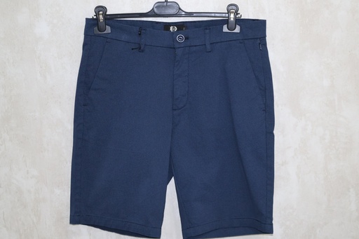 Calções Chino Bendorff Micro-Padrão Azul