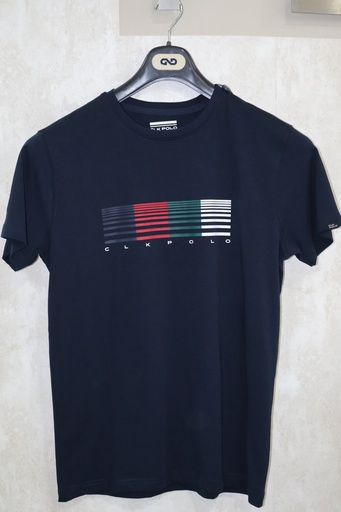 T-shirt CLK Polo Azul-Marinho