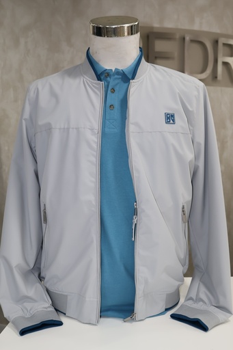 Conjunto de Blusão Bomber Casual e Polo