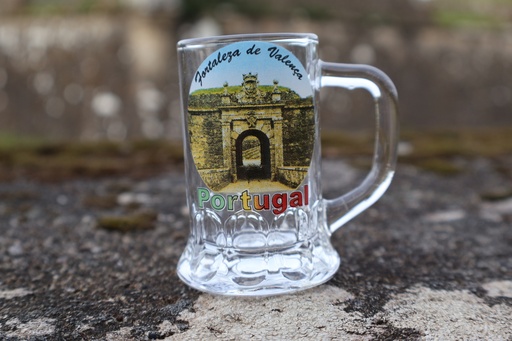 Caneco de Vidro Souvenir Fortaleza de Valença