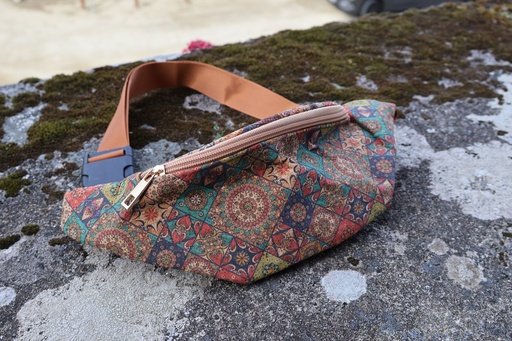 Pochete de Cortiça Mandalas Boho