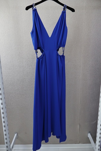 Vestido Longo Blue Goddess