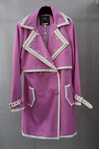 Trench Coat Pink Sailor