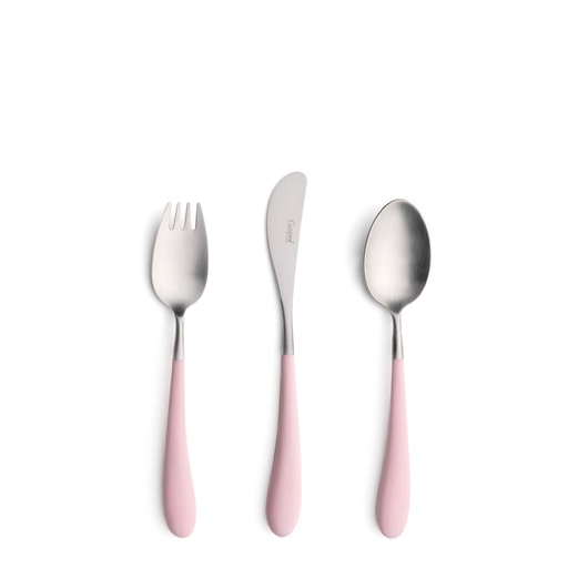 Cutelaria em Dourado Alice Pink