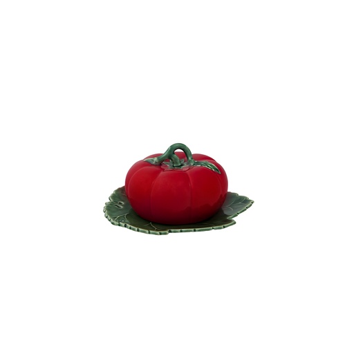 Manteigueira Tomate com Tampa