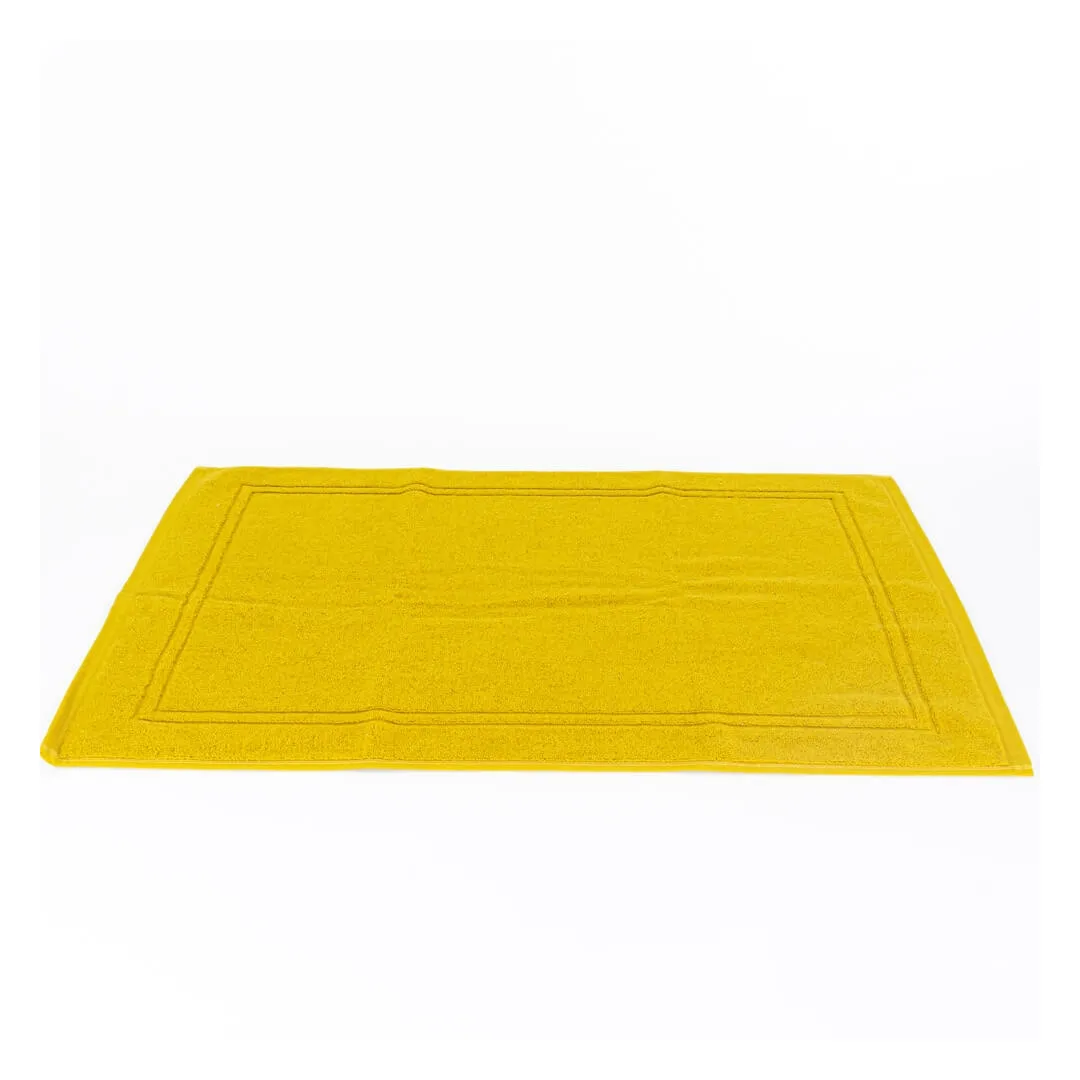 Saída de Banho Felpo Duas Riscas Amarelo