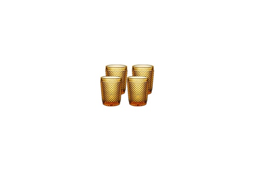 Pack c/ 4 Copos Baixos Ambar