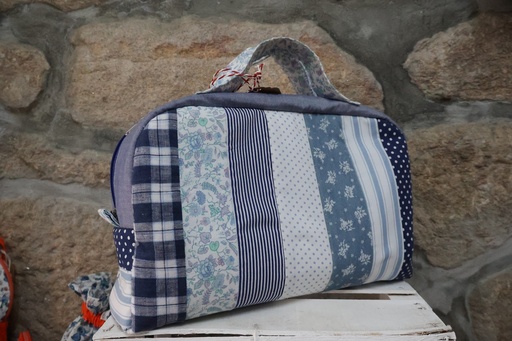 Bolsa Necessaire em Patchwork