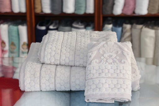 Jogo de Toalhas Bege