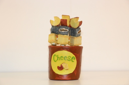 Conjunto de Acessórios para Queijo com Suporte Decorativo